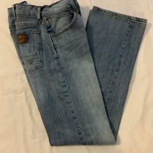 Wrangler Retro Men’s Slim Boot Cut Jeans, Size 30 X 34